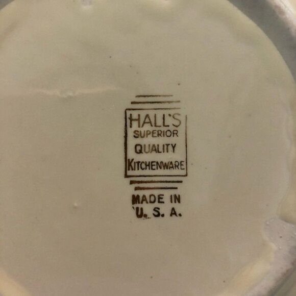 Vintage Hall’s China Wildfire Large Serving Bowl - Picture 4 of 4